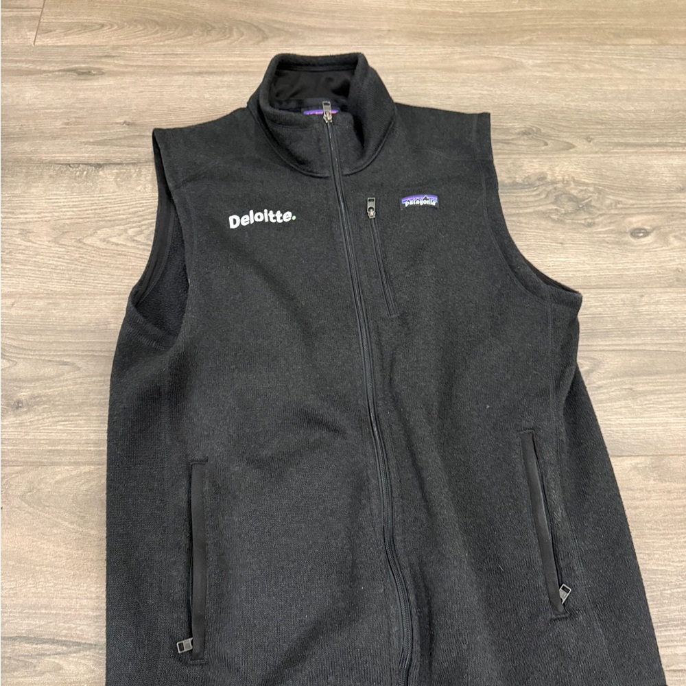 Patagonia Midnight Black Zip Vest